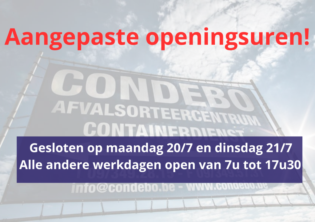 Aangepaste openingsuren ()